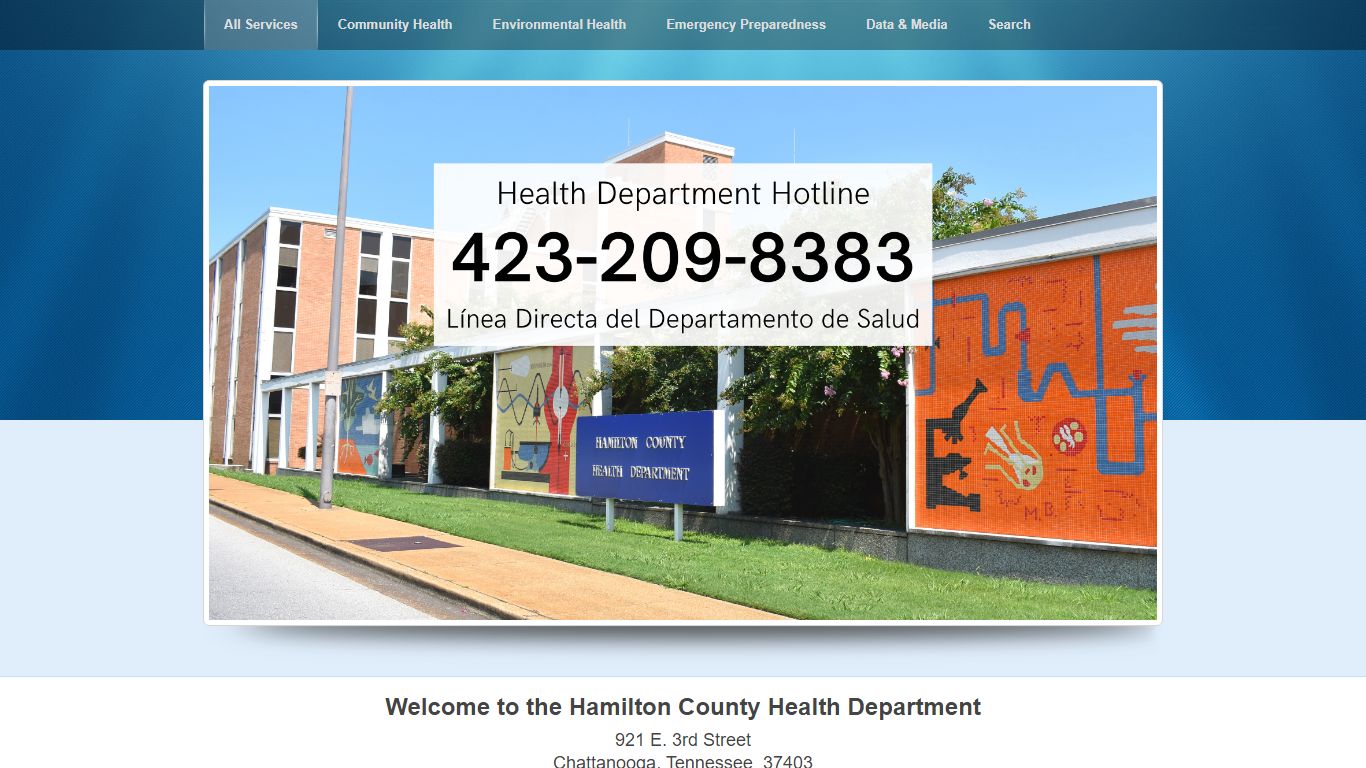 Health Department, Chattanooga - Hamilton County